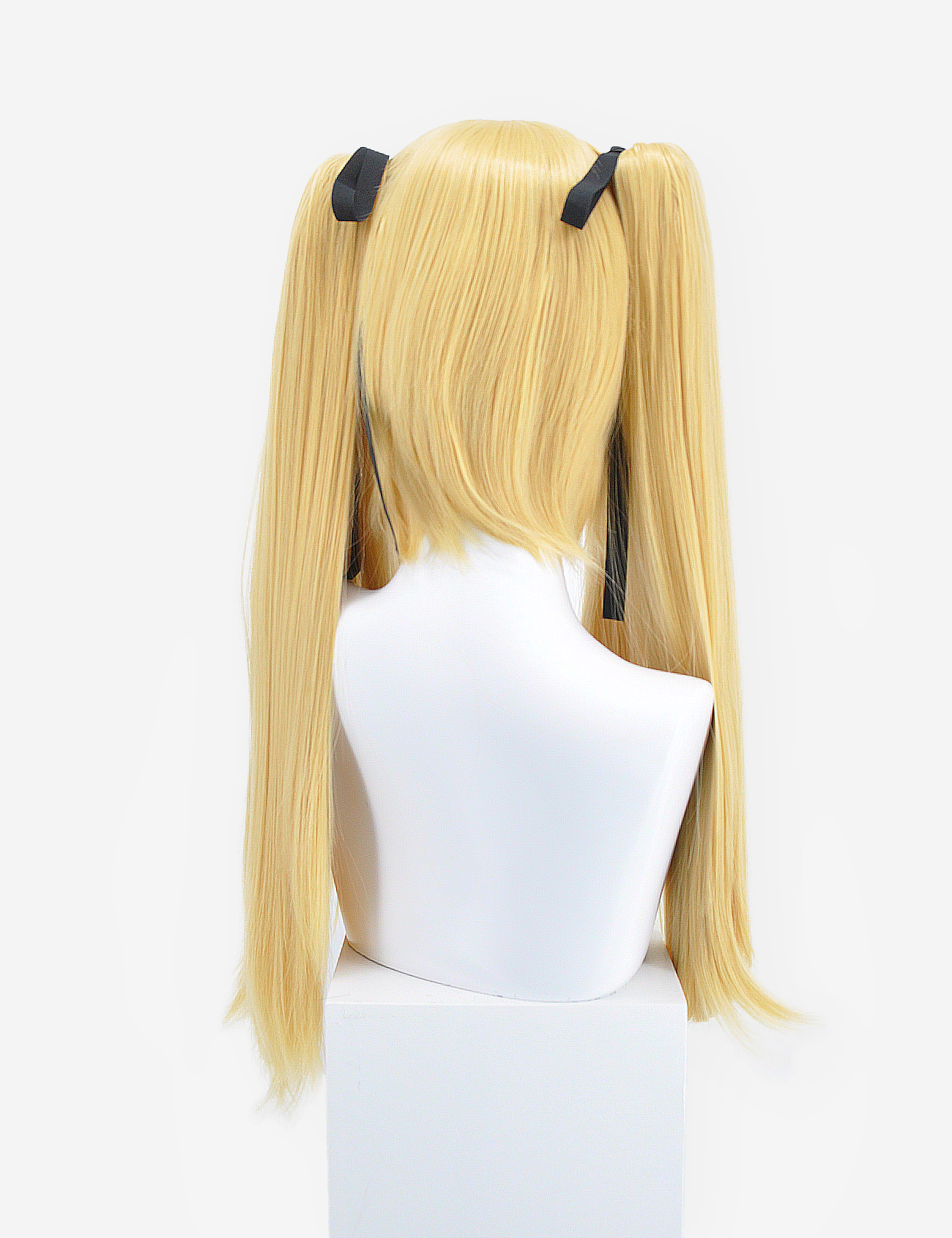 LONG BLOND WIG WITH PONIES