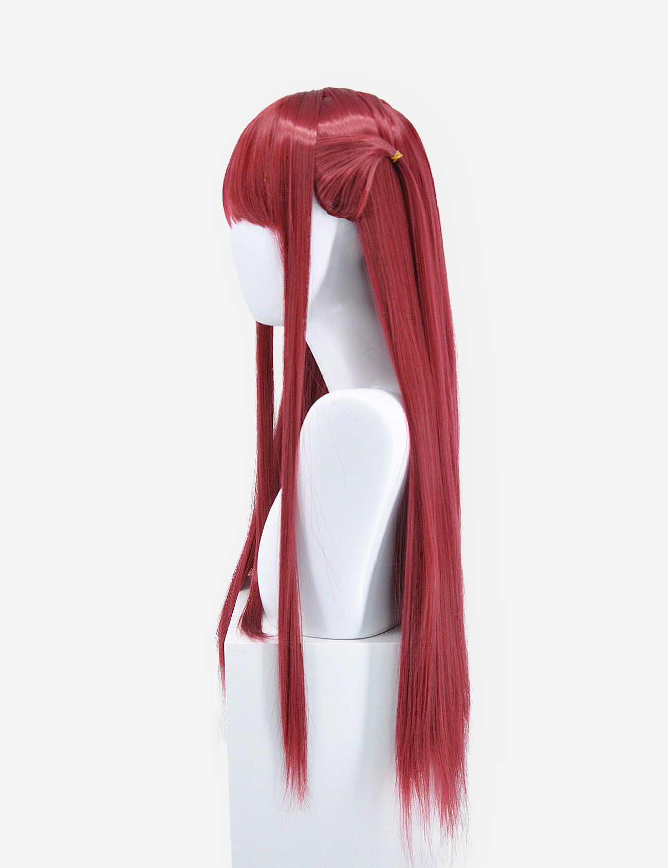 LONG RED WIG