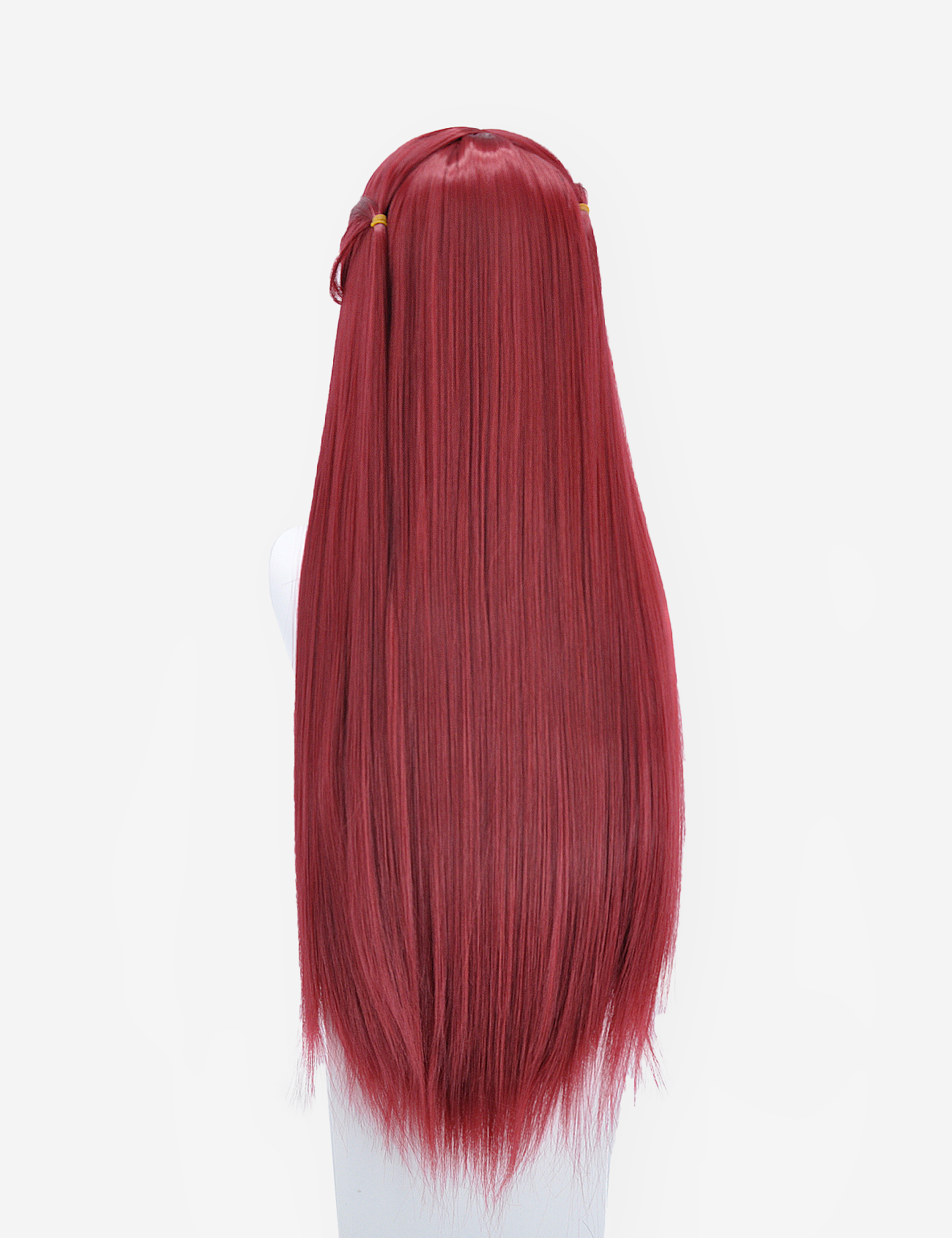 LONG RED WIG