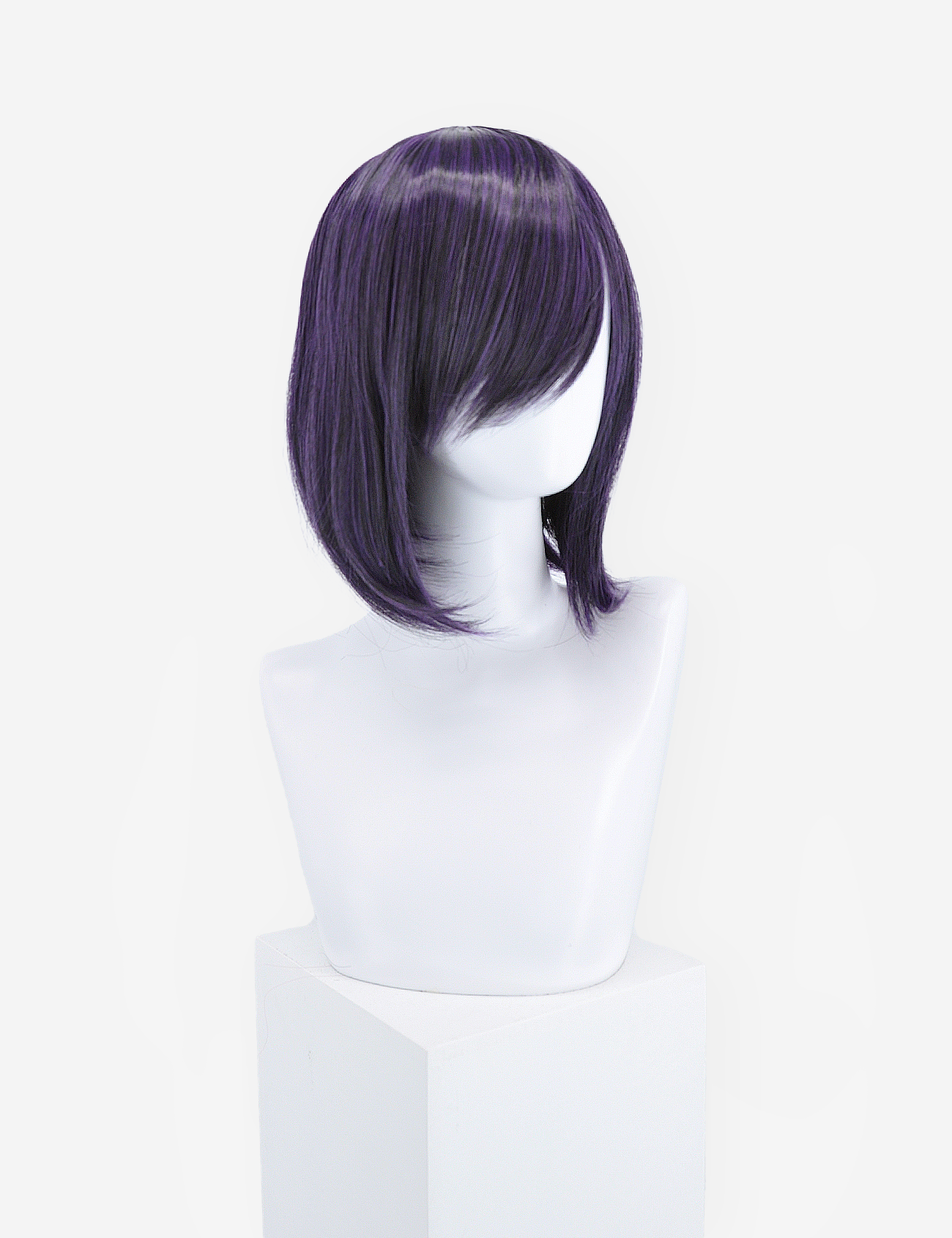 SHORT PURPLE WIG