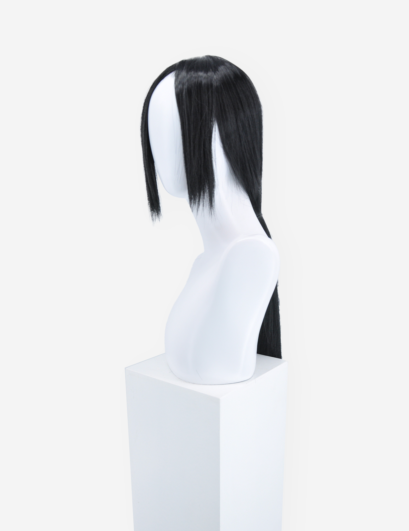 BLACK WIG WITH TAIL