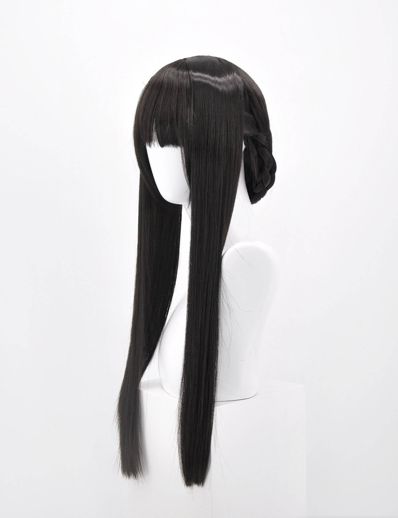 BRAIDED BLACK WIG