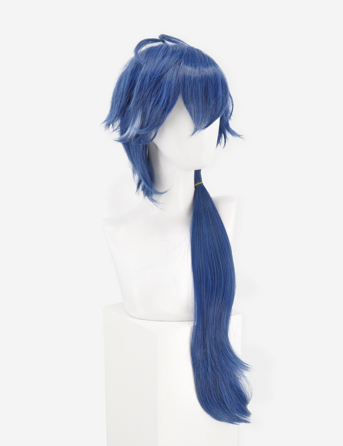 DARK BLUE/SILVER WIG