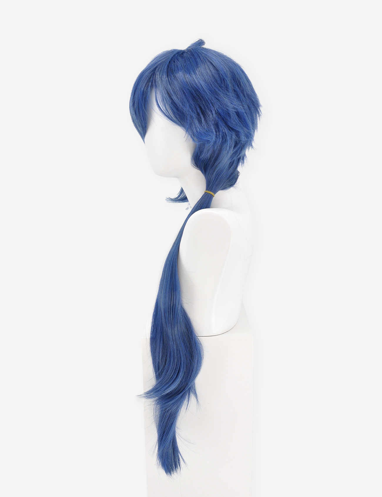 DARK BLUE/SILVER WIG