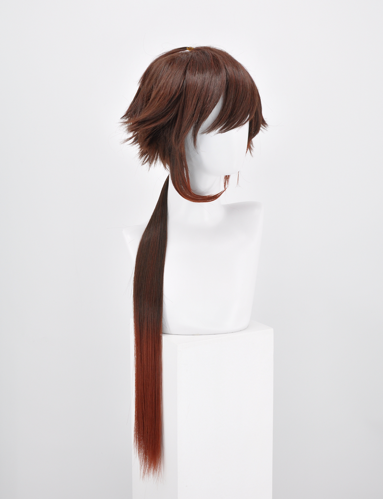 BROWN WIG WITH TAIL