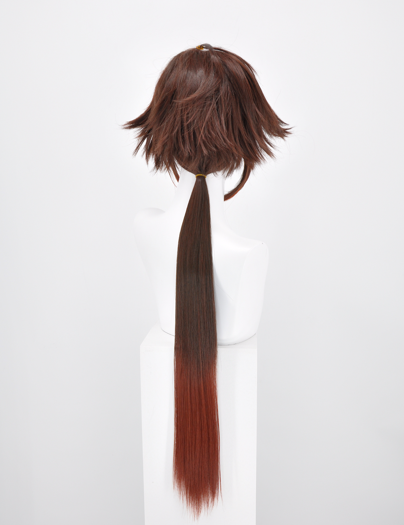 BROWN WIG WITH TAIL