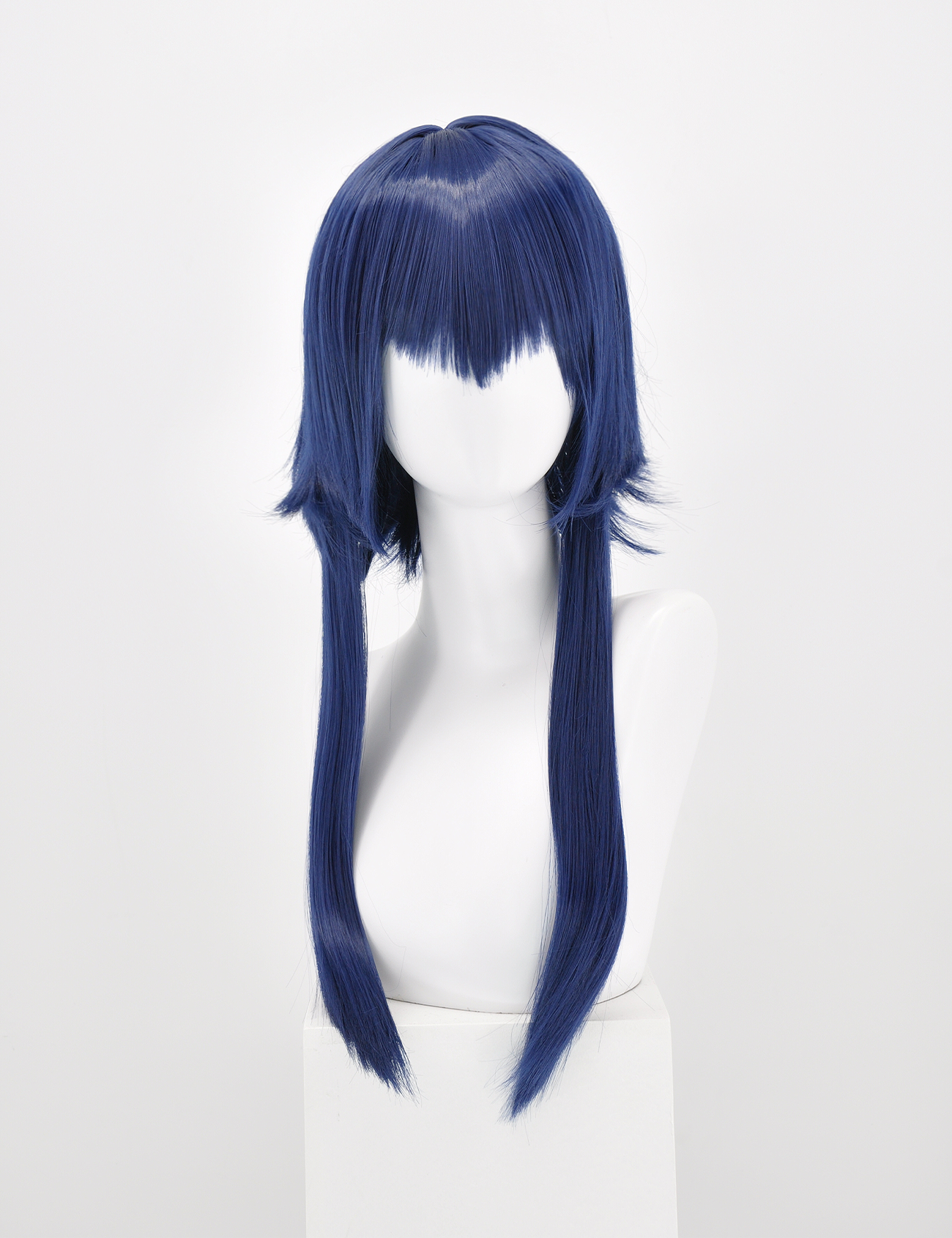 NAVY BLUE WIG WITH LOCKS