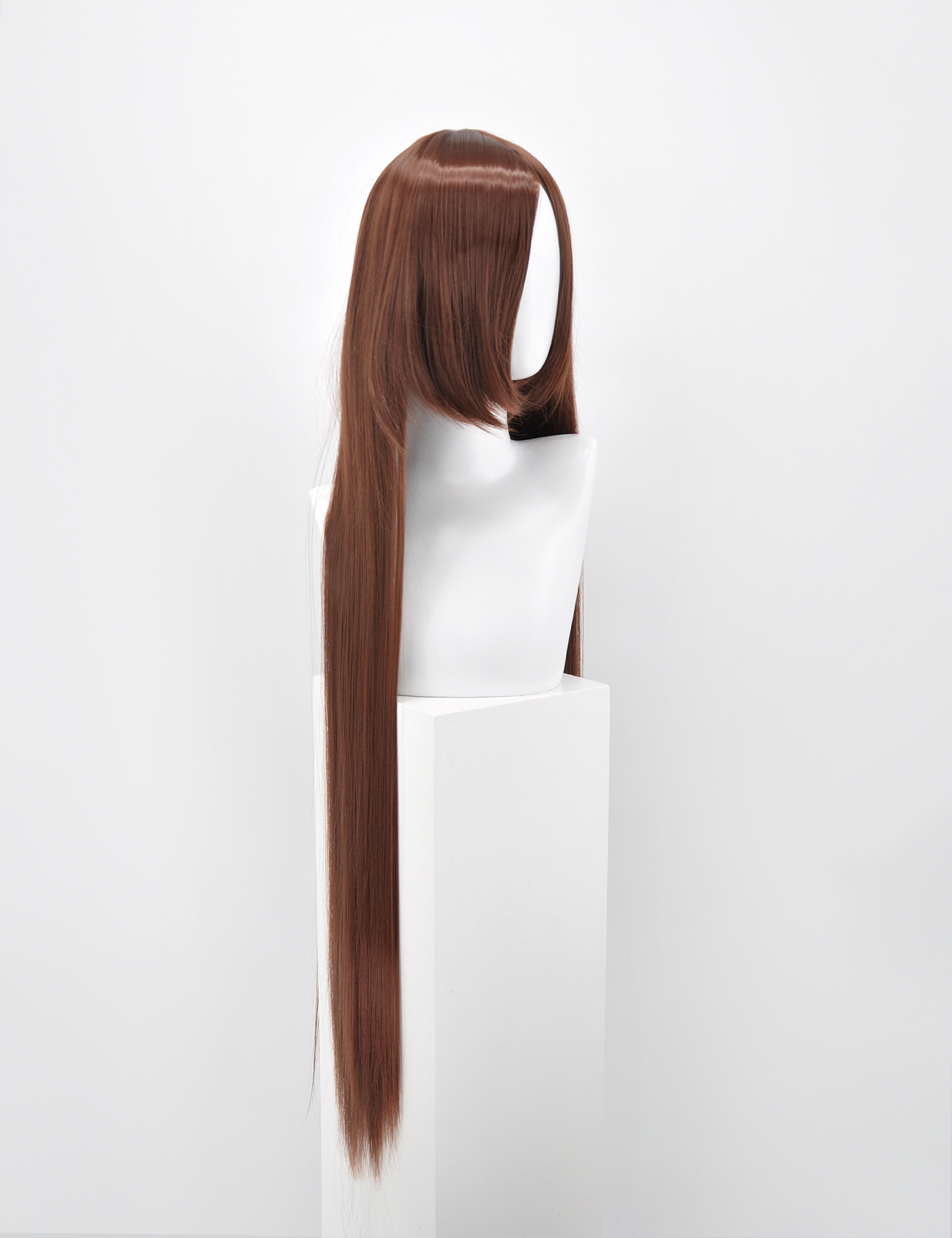 EXTRA LONG DARK BROWN WIG