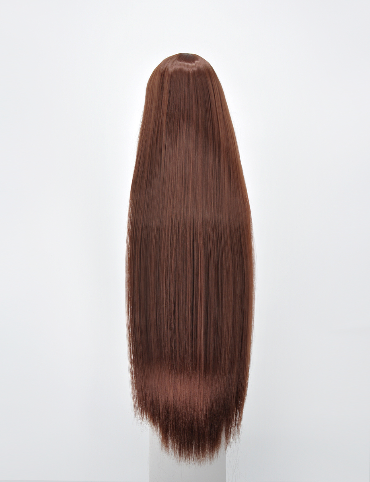 EXTRA LONG DARK BROWN WIG