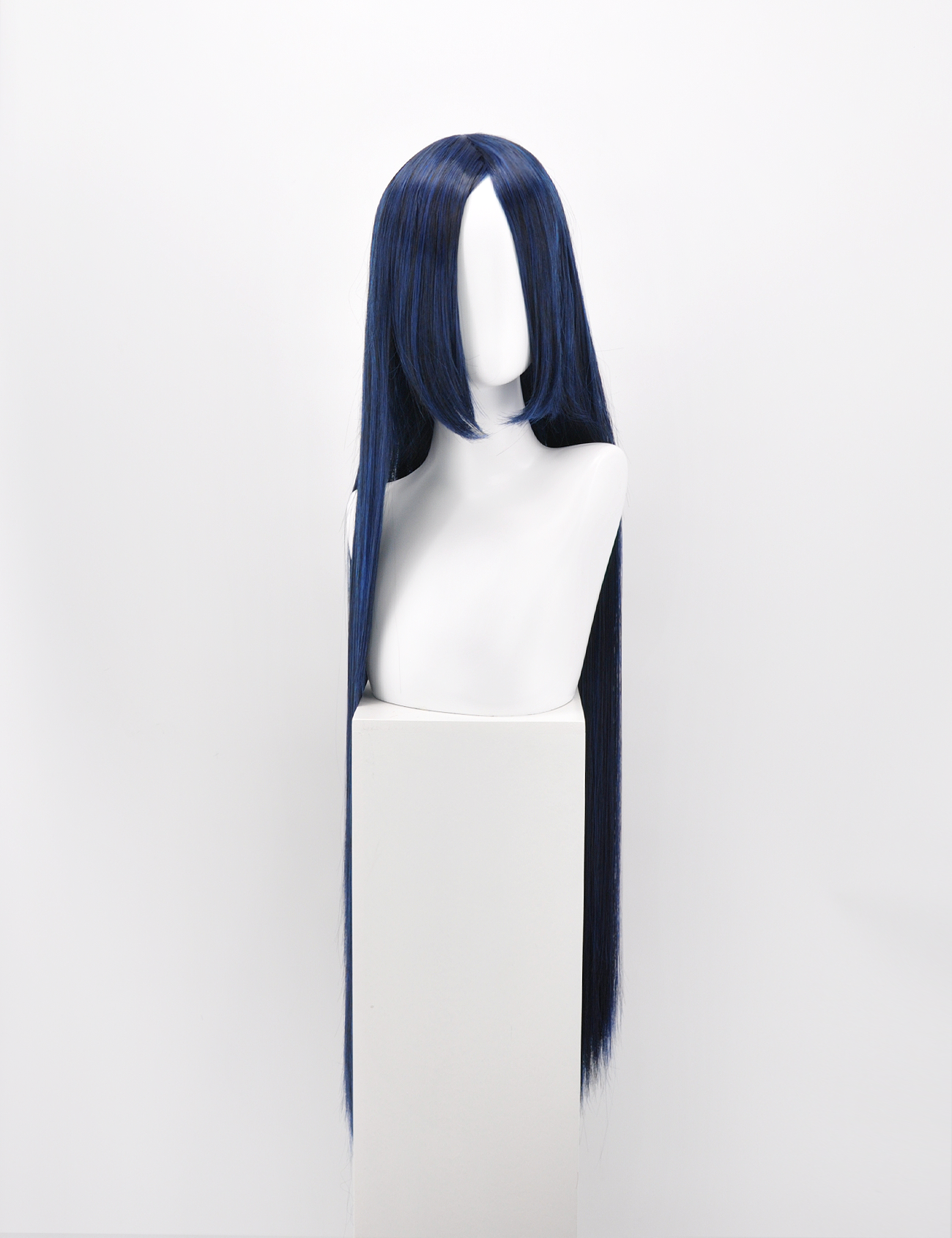 EXTRA LONG DARK BLUE WIG