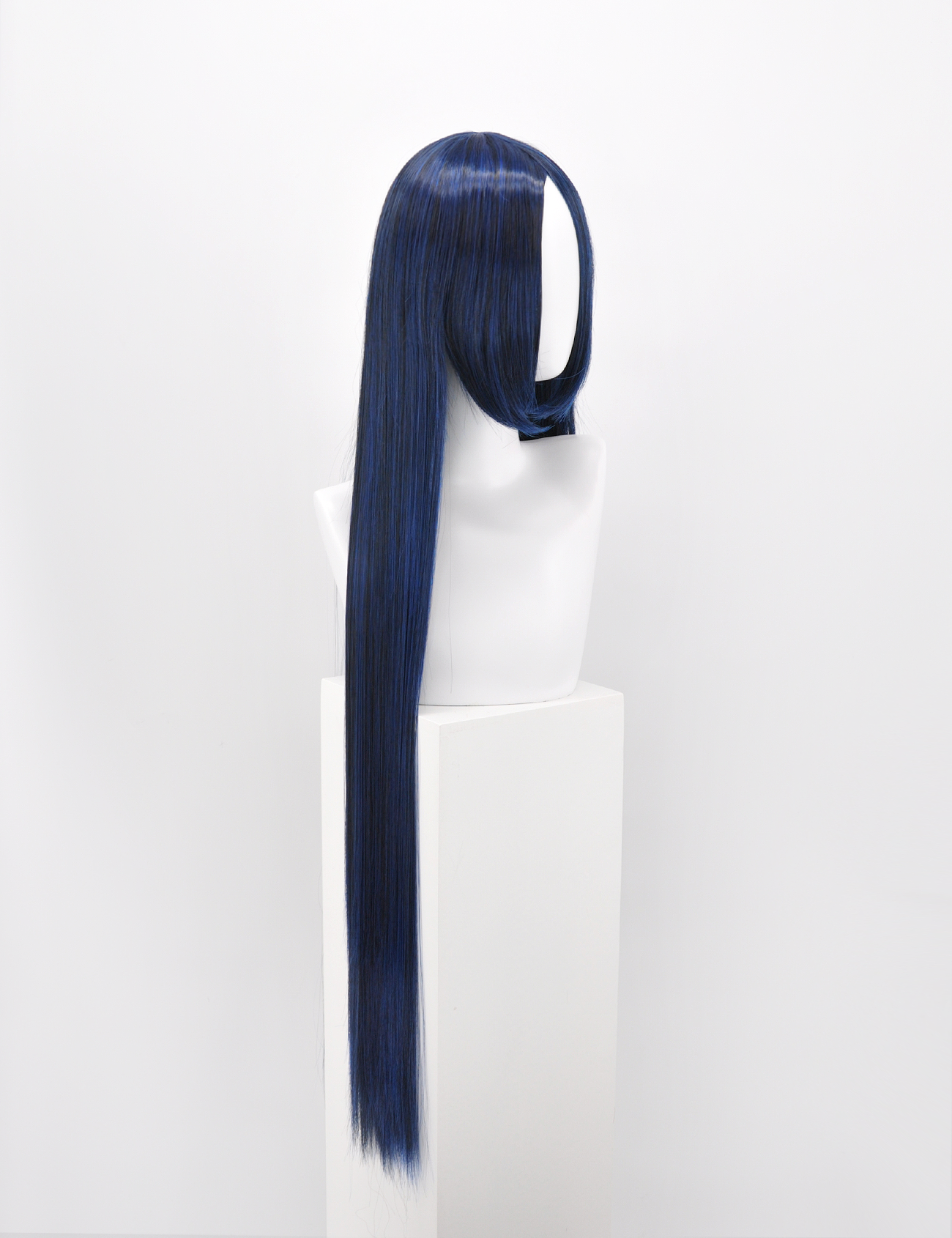 EXTRA LONG DARK BLUE WIG