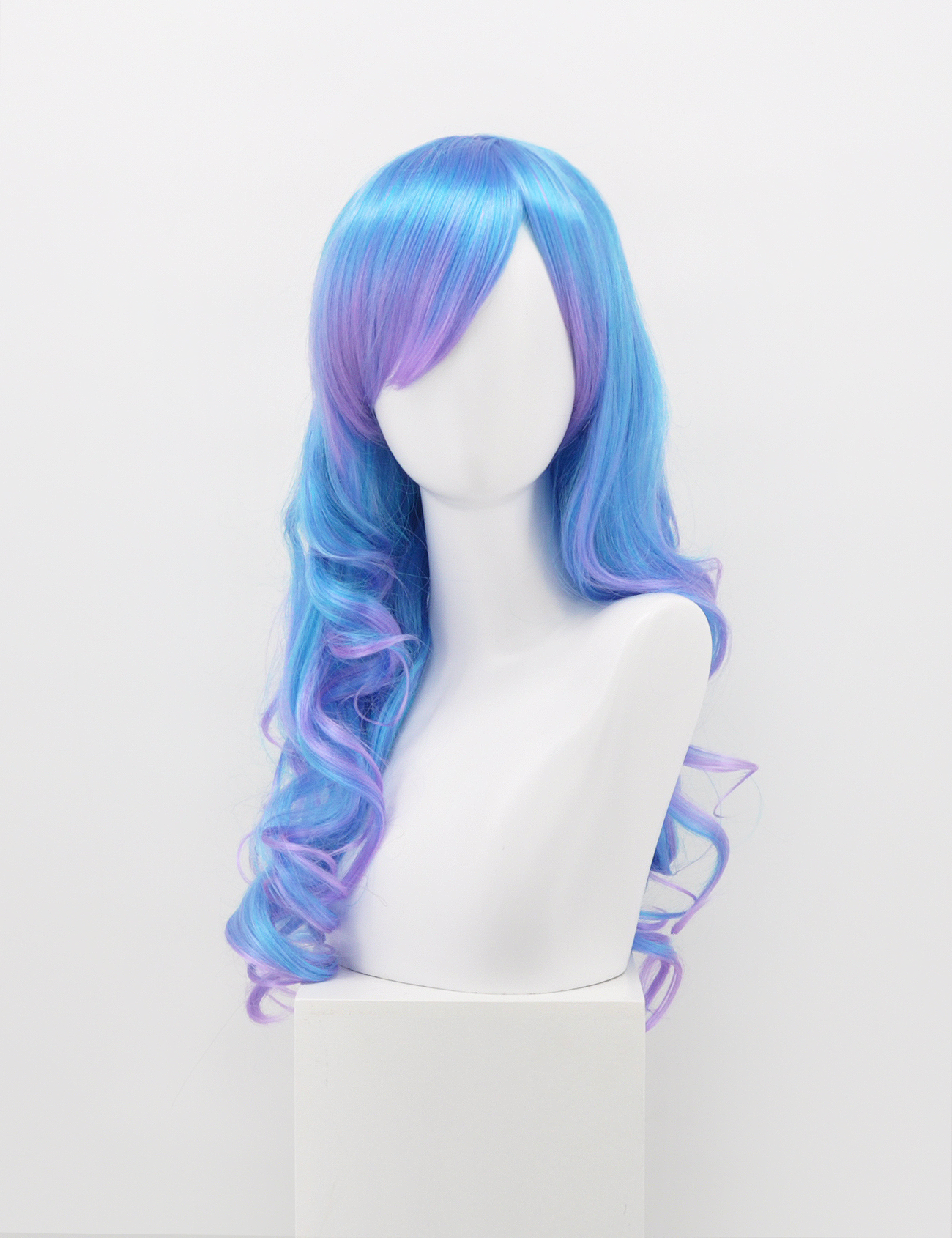 WAVY WIG - AZURE/LILAC