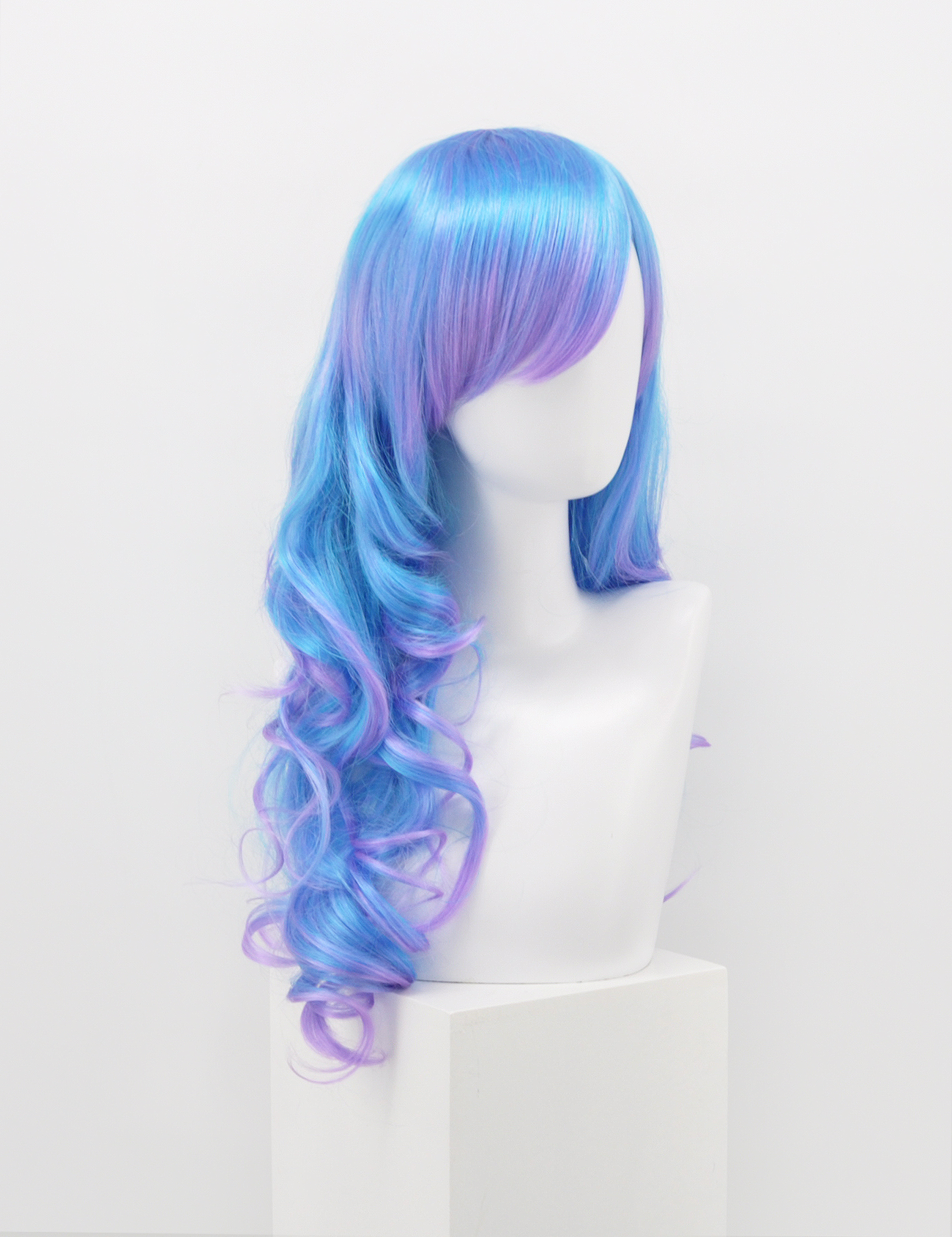 WAVY WIG - AZURE/LILAC