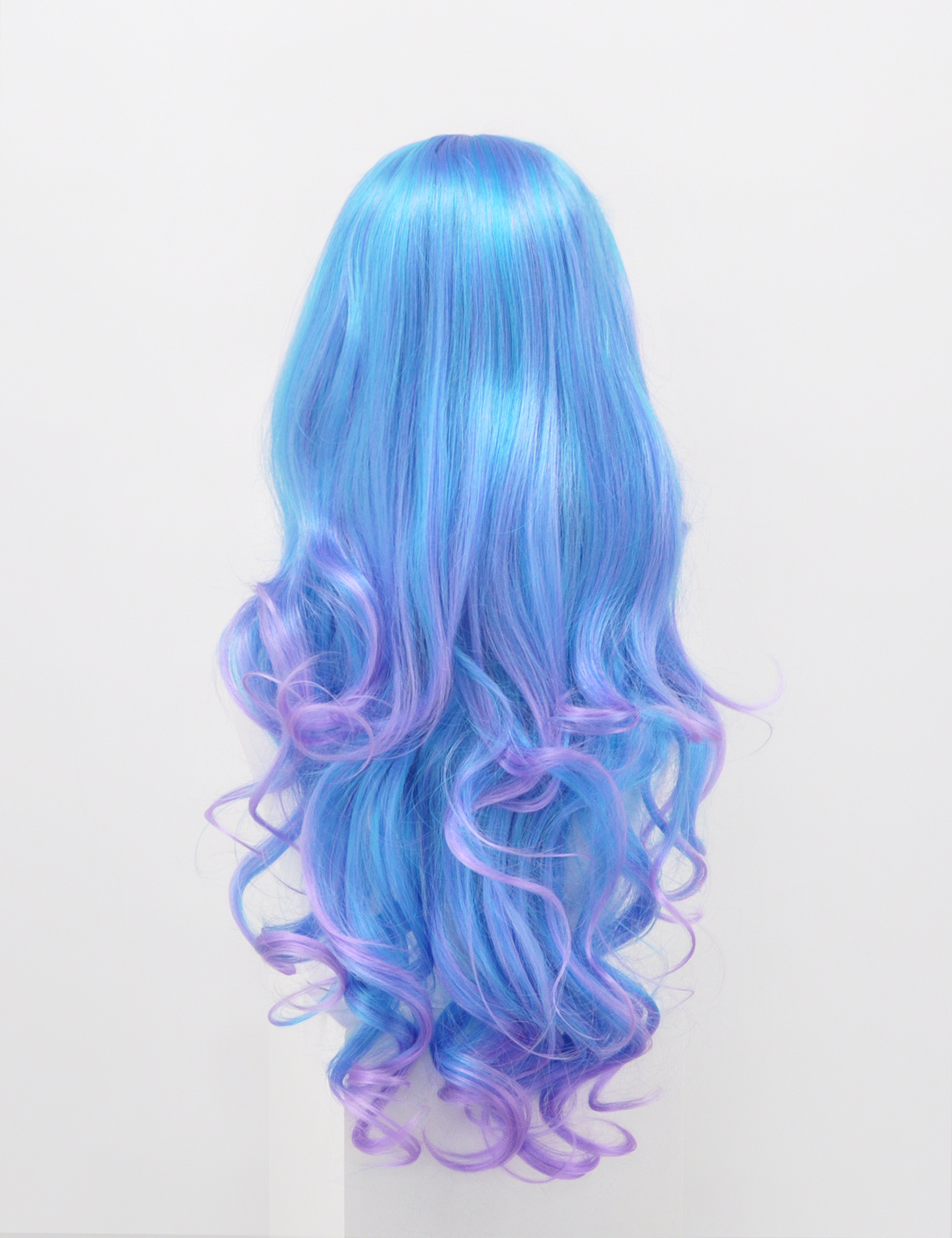 WAVY WIG - AZURE/LILAC