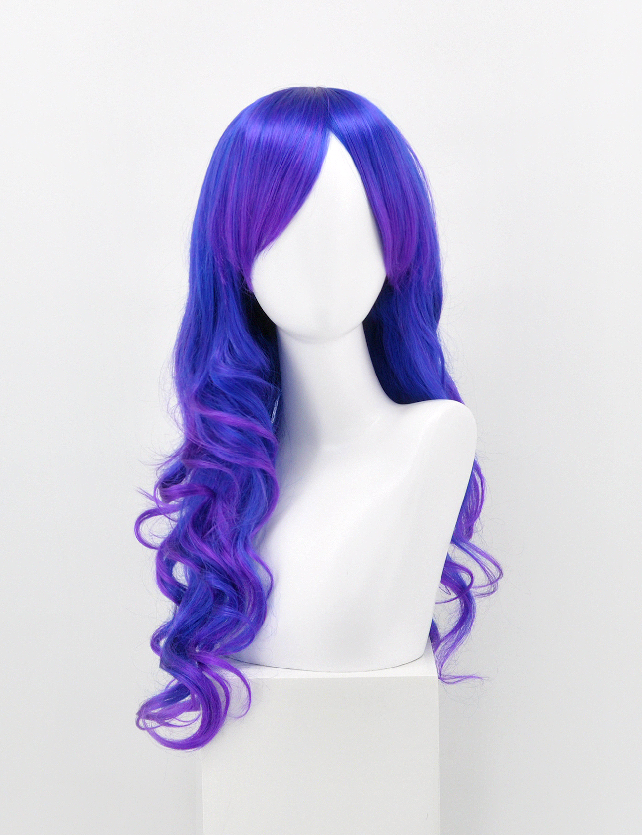 WAVY WIG - ROYAL BLUE/PURPLE