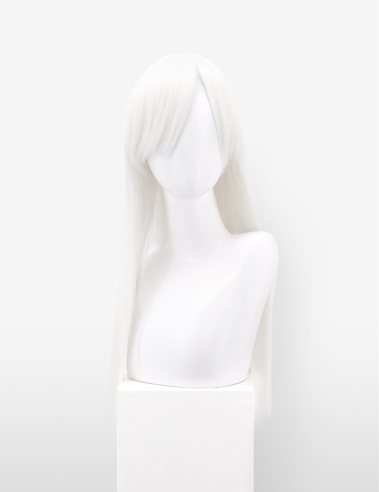 LONG WIG - WHITE