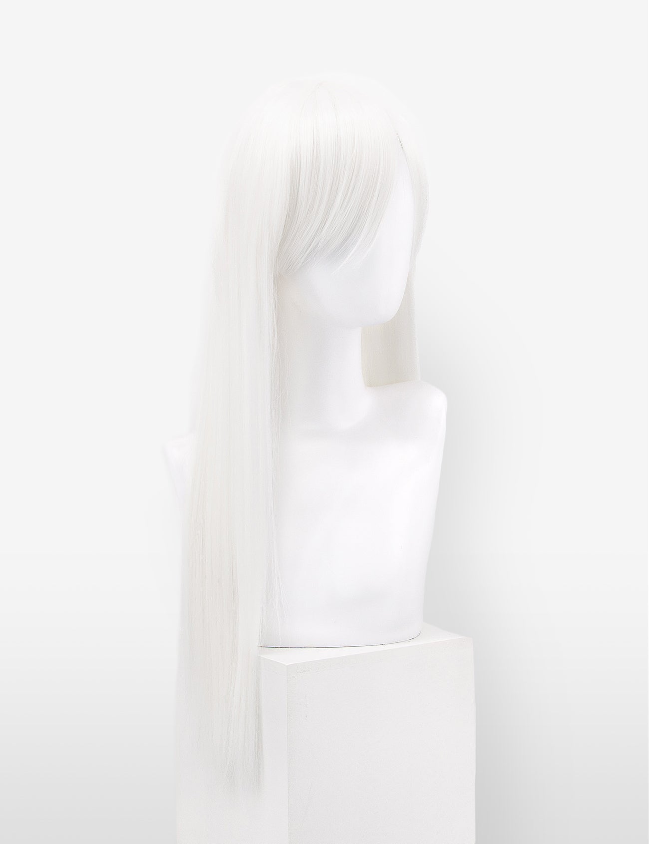 LONG WIG - WHITE