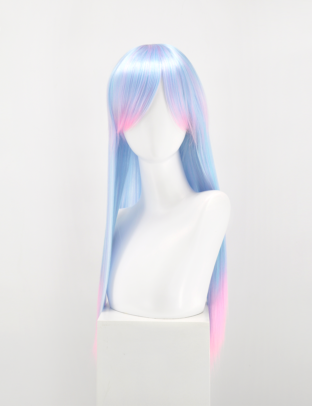 LONG WIG - AQUA/CANDY