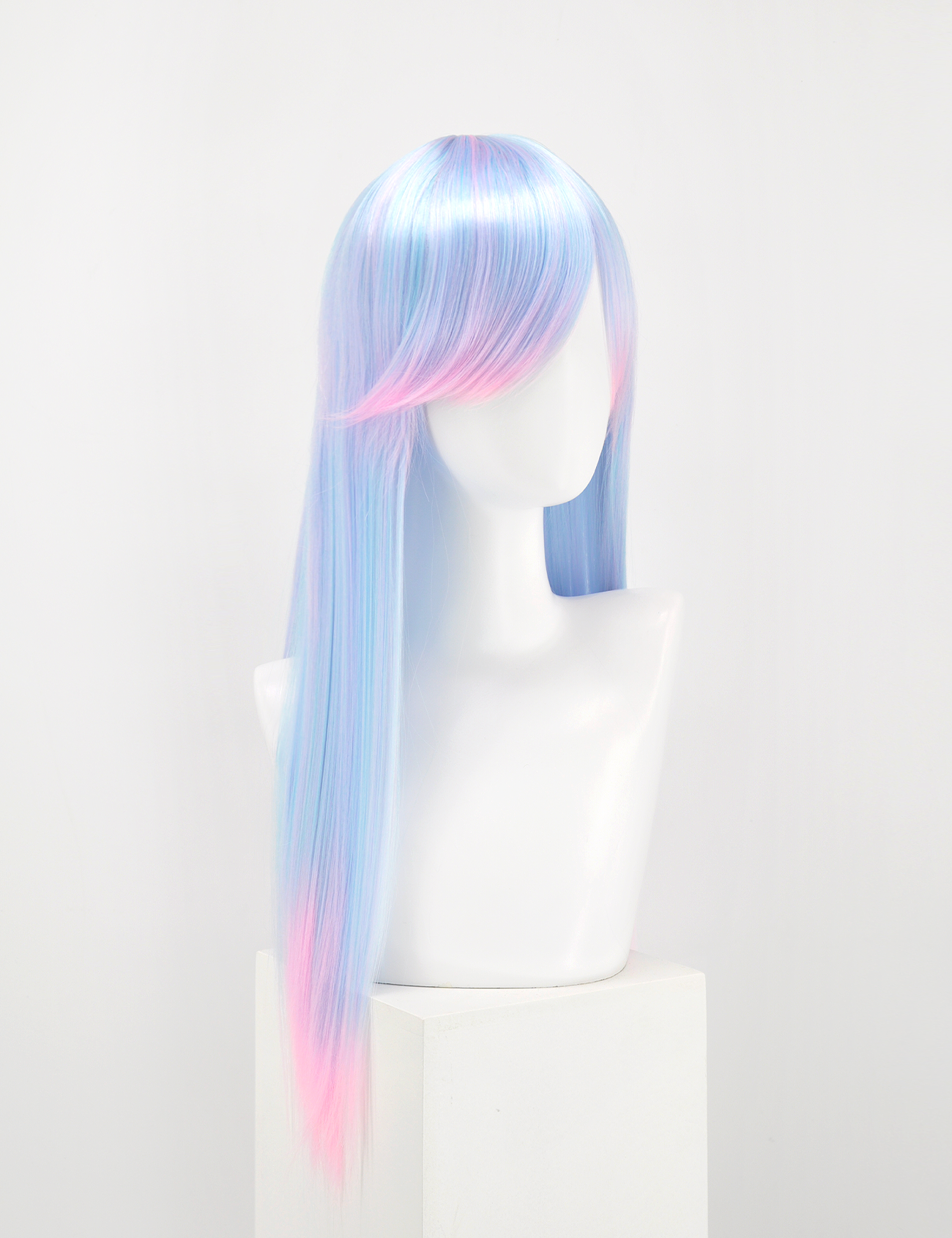 LONG WIG - AQUA/CANDY