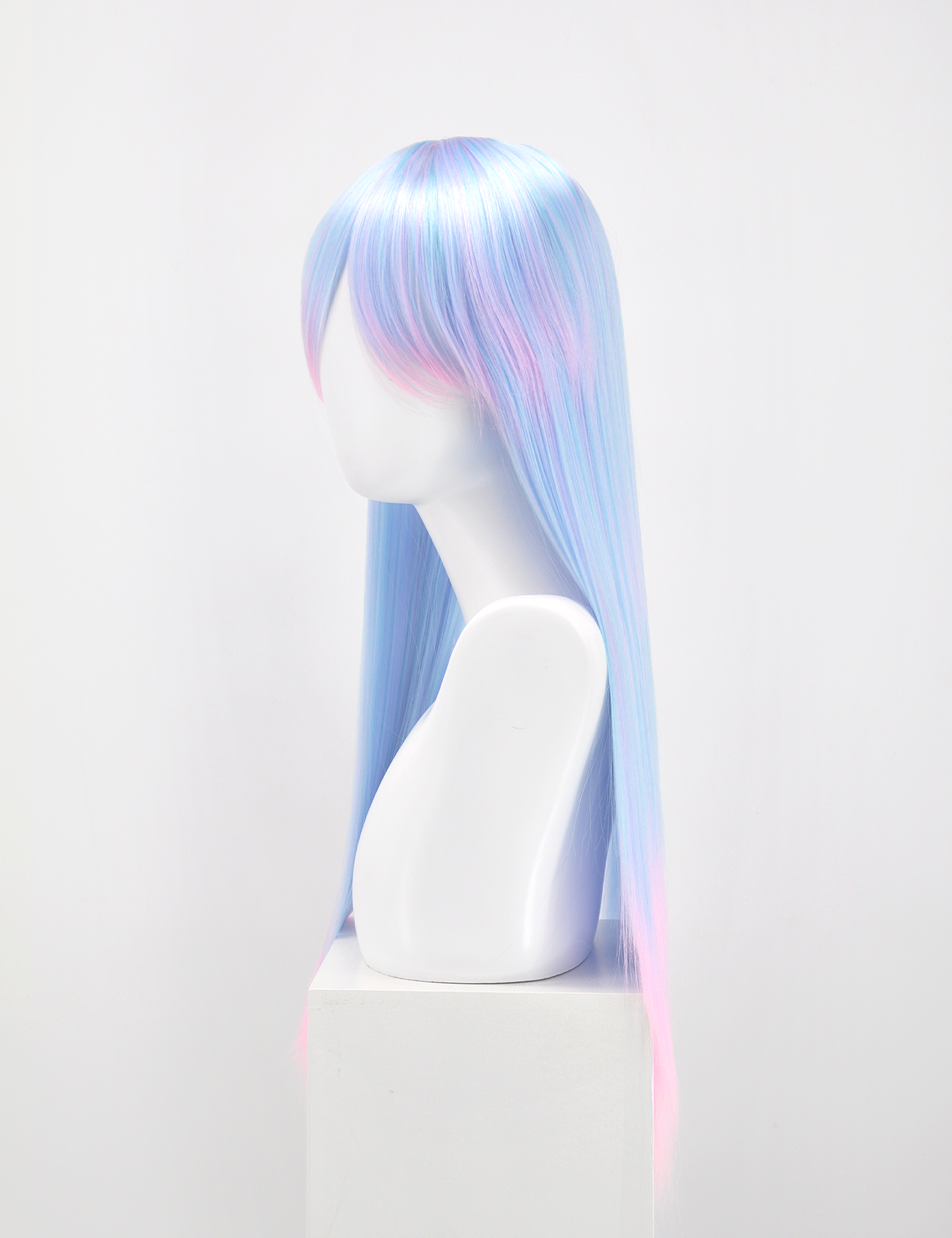 LONG WIG - AQUA/CANDY