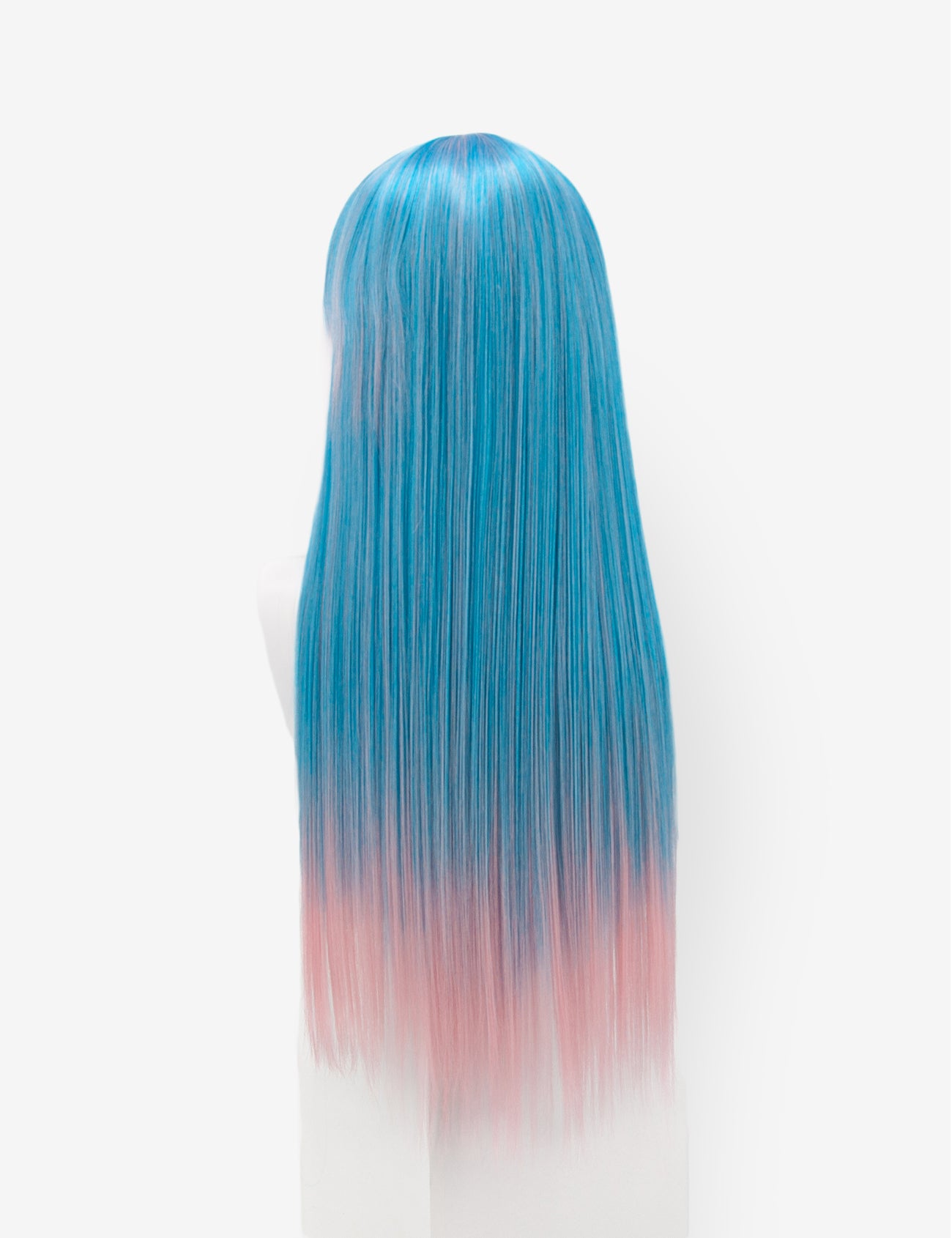 LONG WIG - AZURE/PEACH