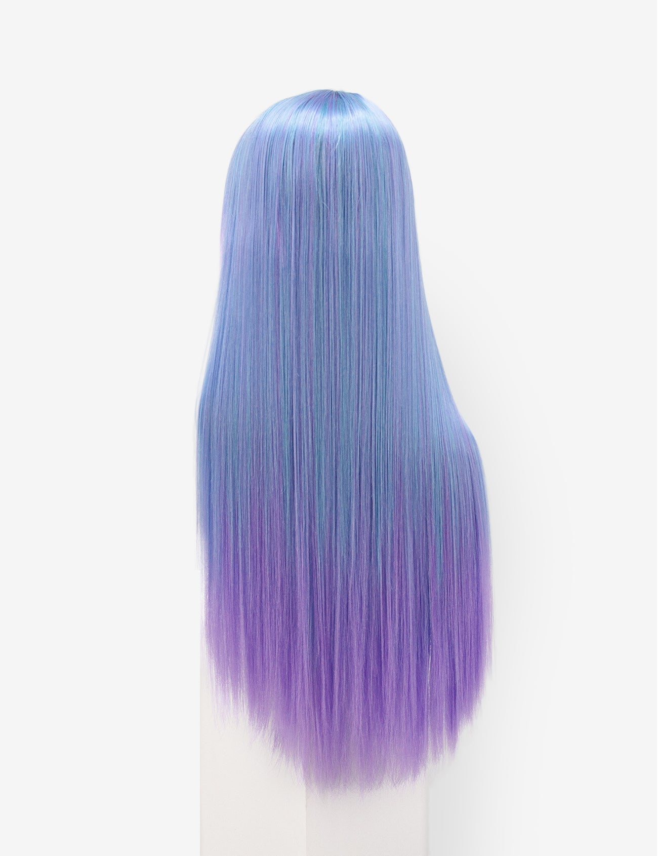 LONG WIG - AQUA/LILAC