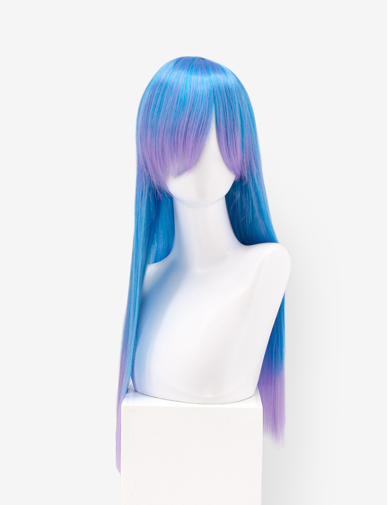 LONG WIG - AZURE/LILAC