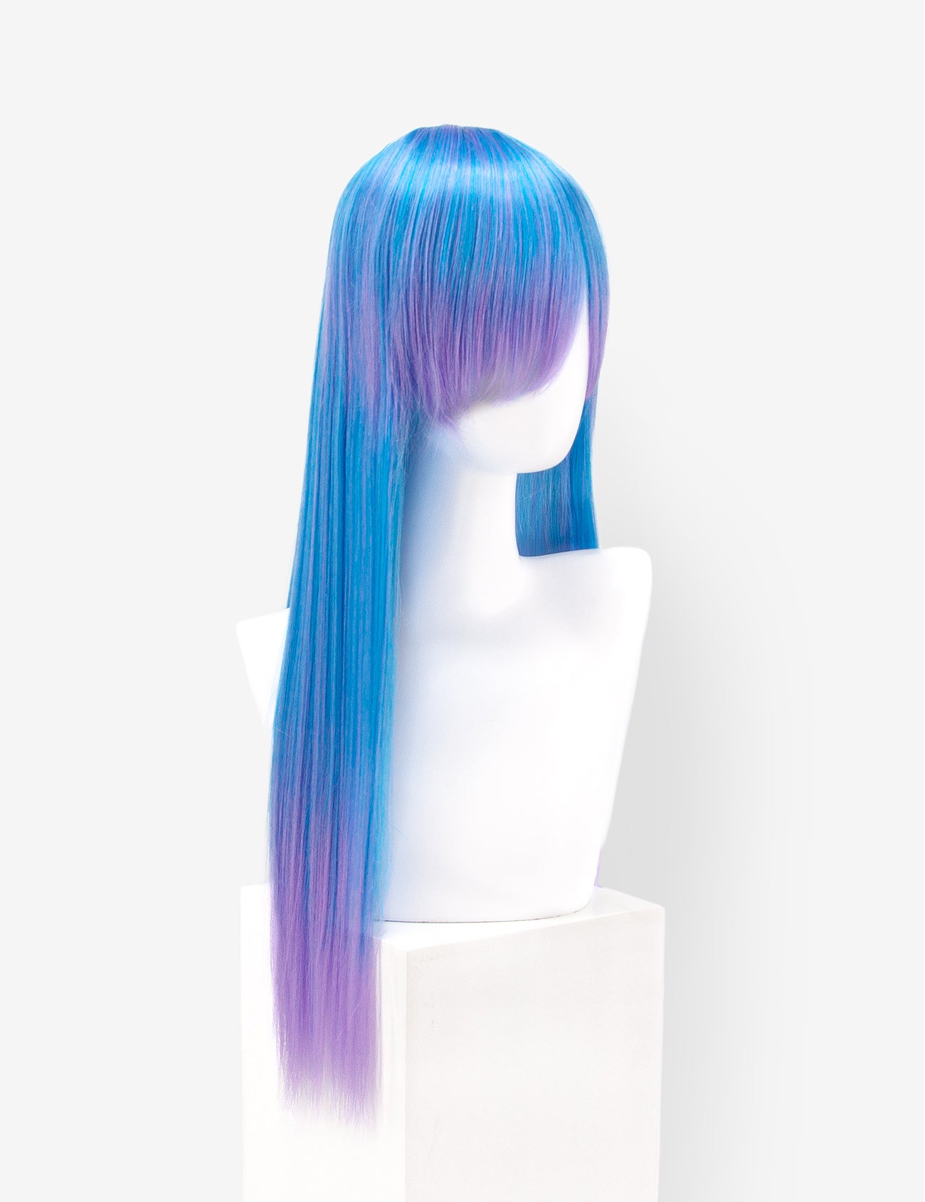 LONG WIG - AZURE/LILAC