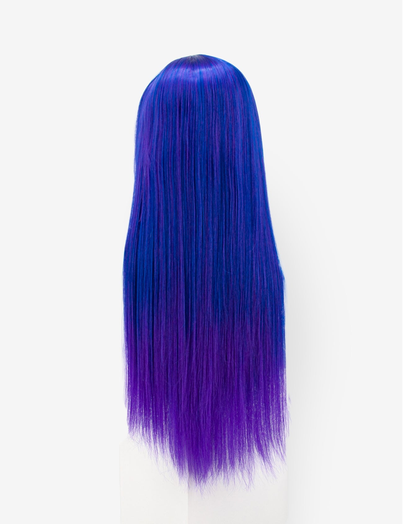 LONG WIG - ROYAL BLUE/PURPLE