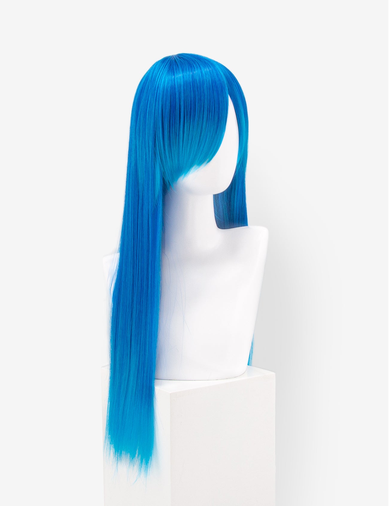 LONG WIG - ROYAL BLUE/AZURE