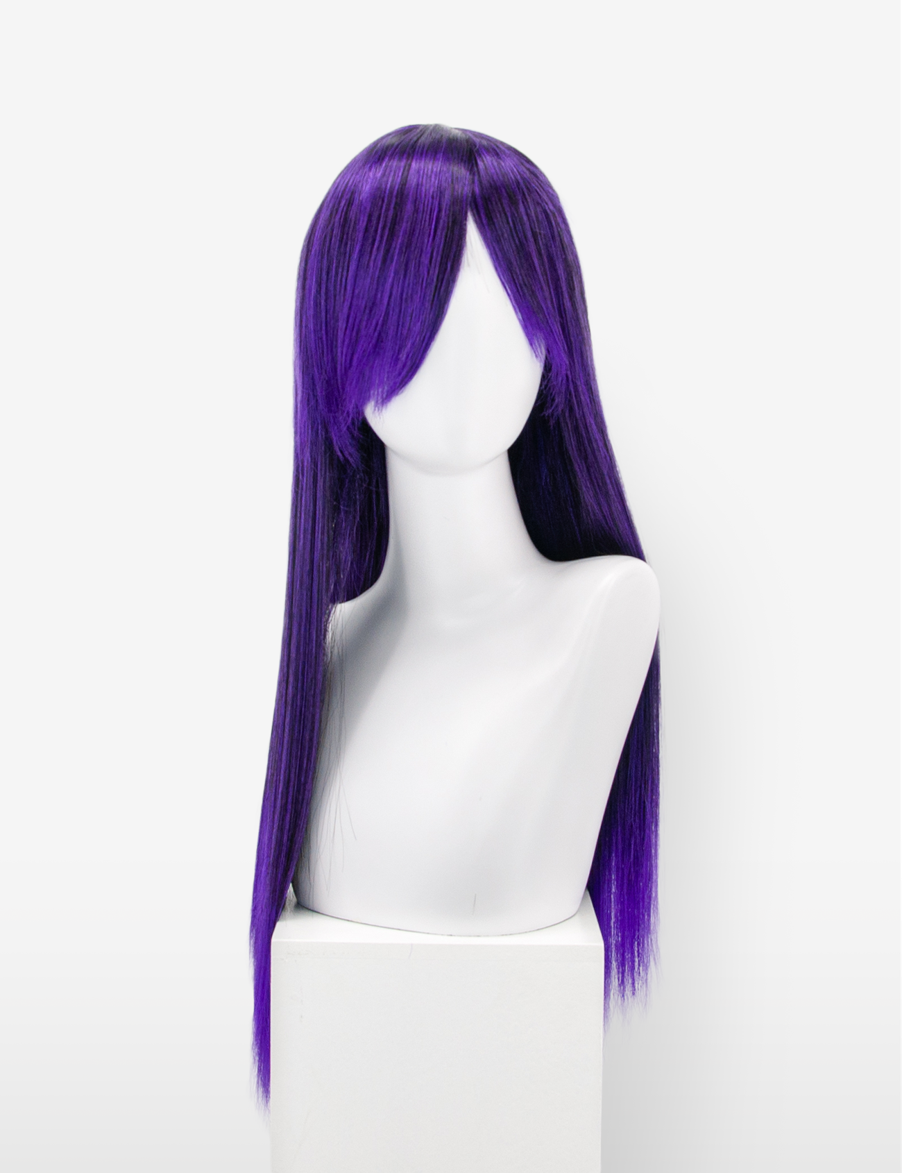 LONG WIG - BLACK/PURPLE