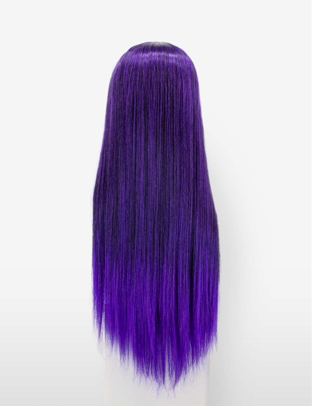 LONG WIG - BLACK/PURPLE