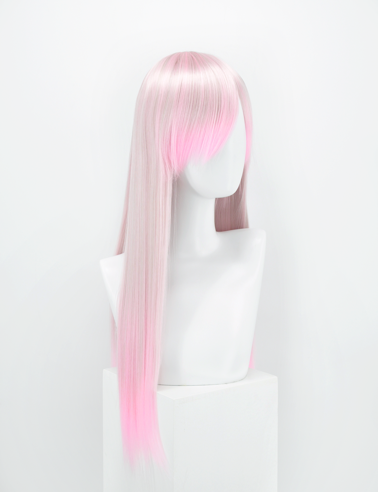 LONG WIG - SILVER/CANDY