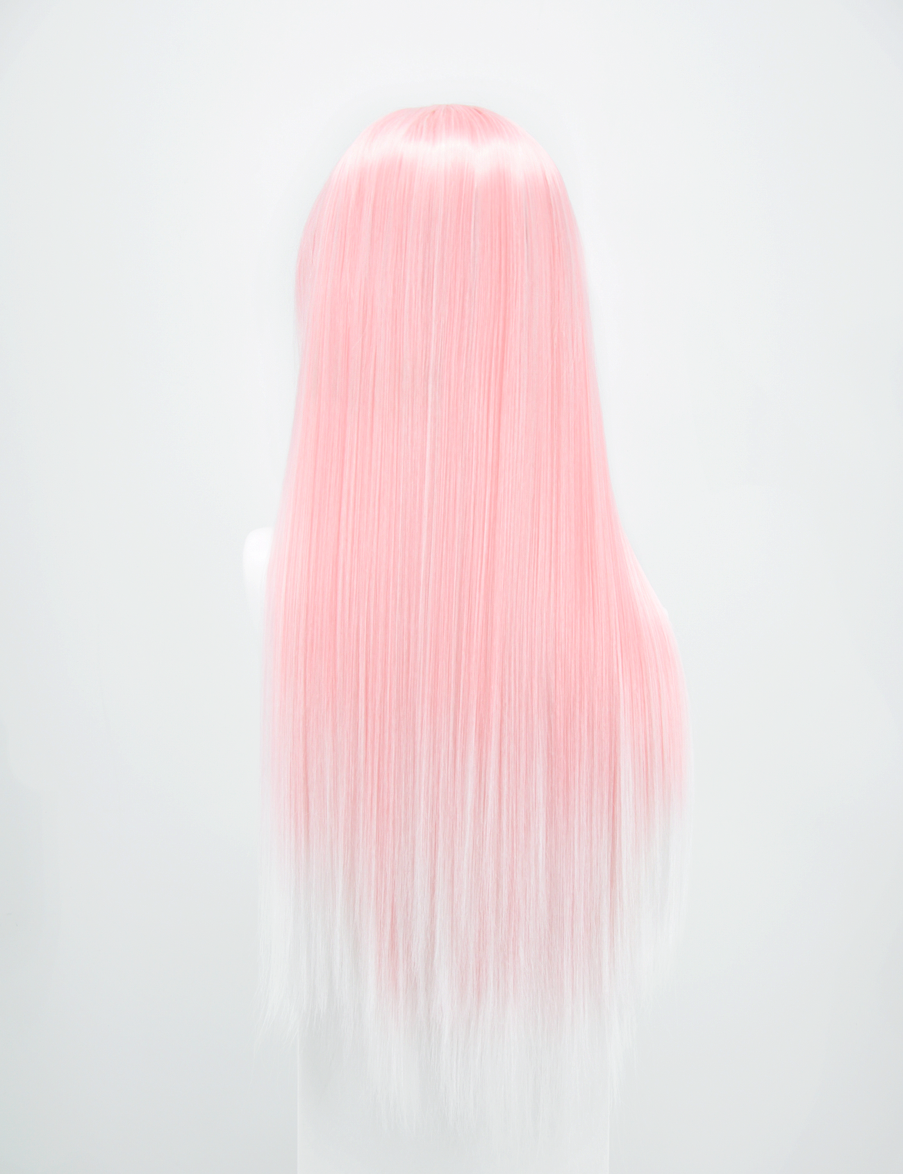 LONG WIG - PEACH/WHITE