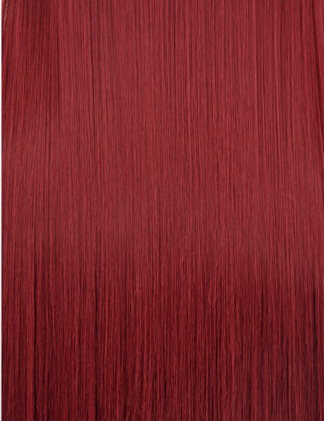 LONG WIG - BURGUNDY RED