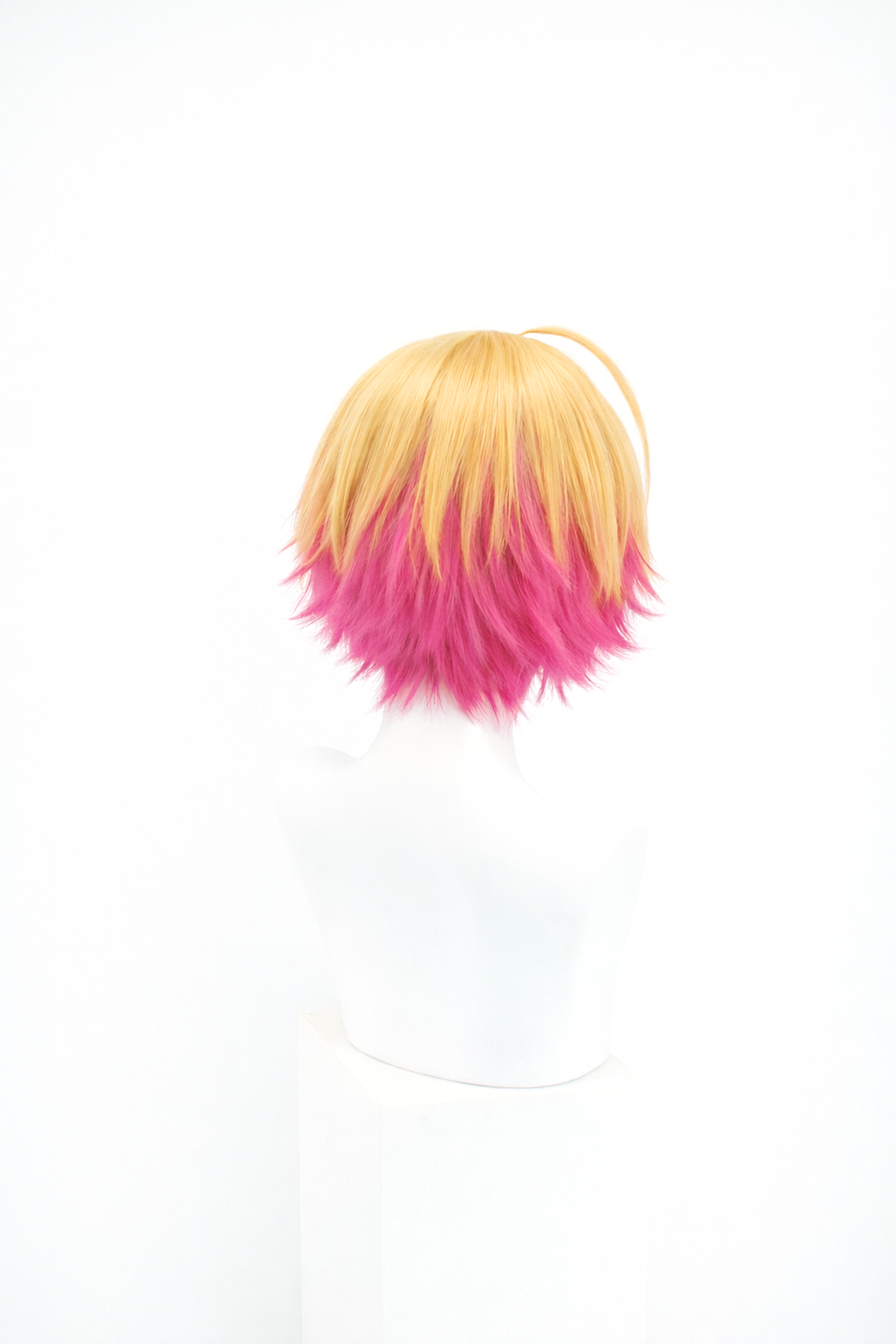 PERRUQUE BLOND/ROSE