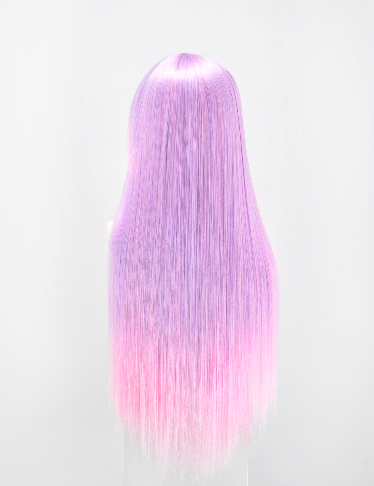 LONG WIG - LINEN GREY/CANDY