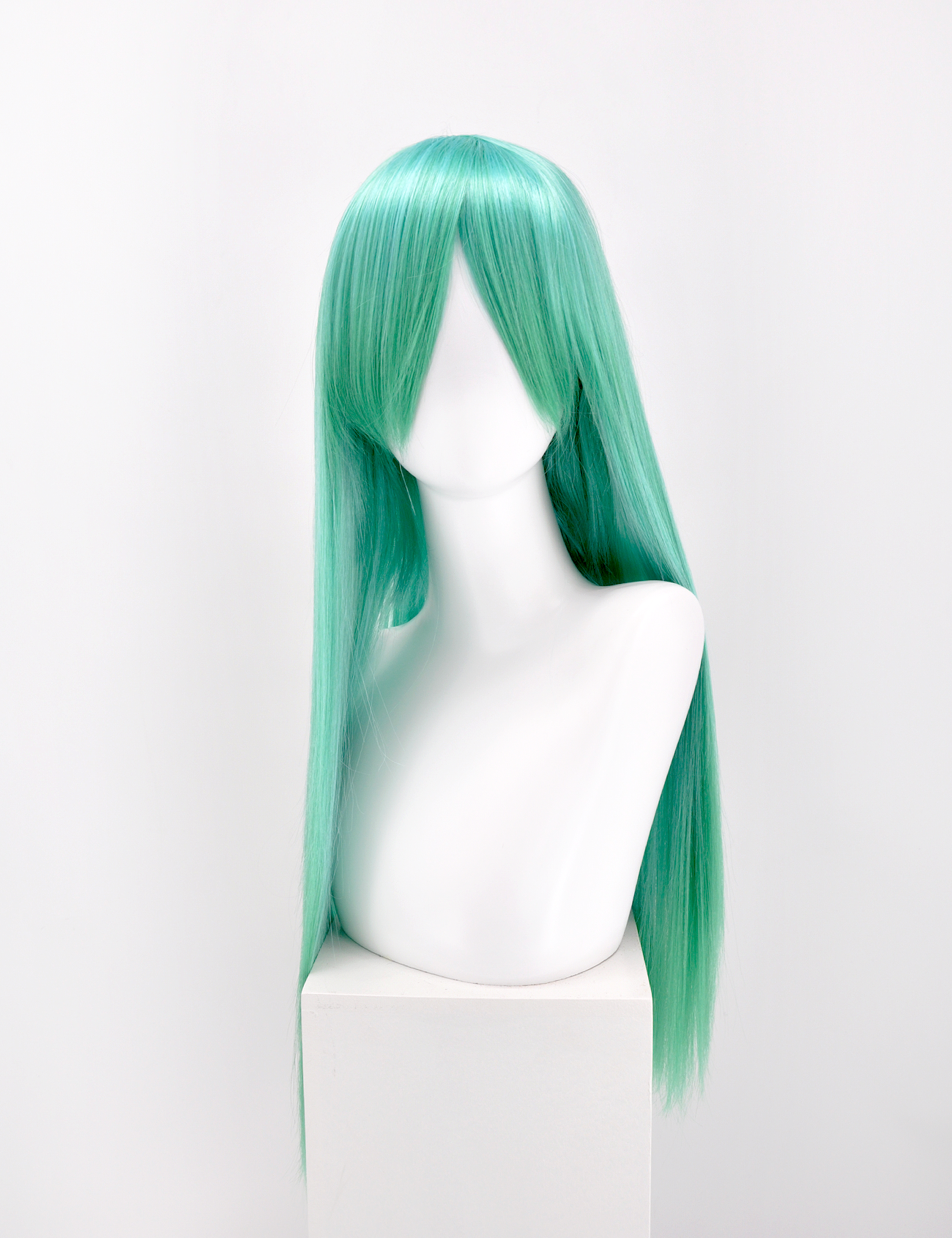 LONG WIG - AQUA/GREEN TIFFANY