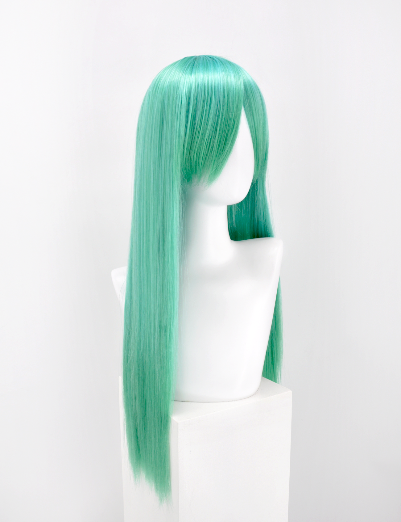 LONG WIG - AQUA/GREEN TIFFANY