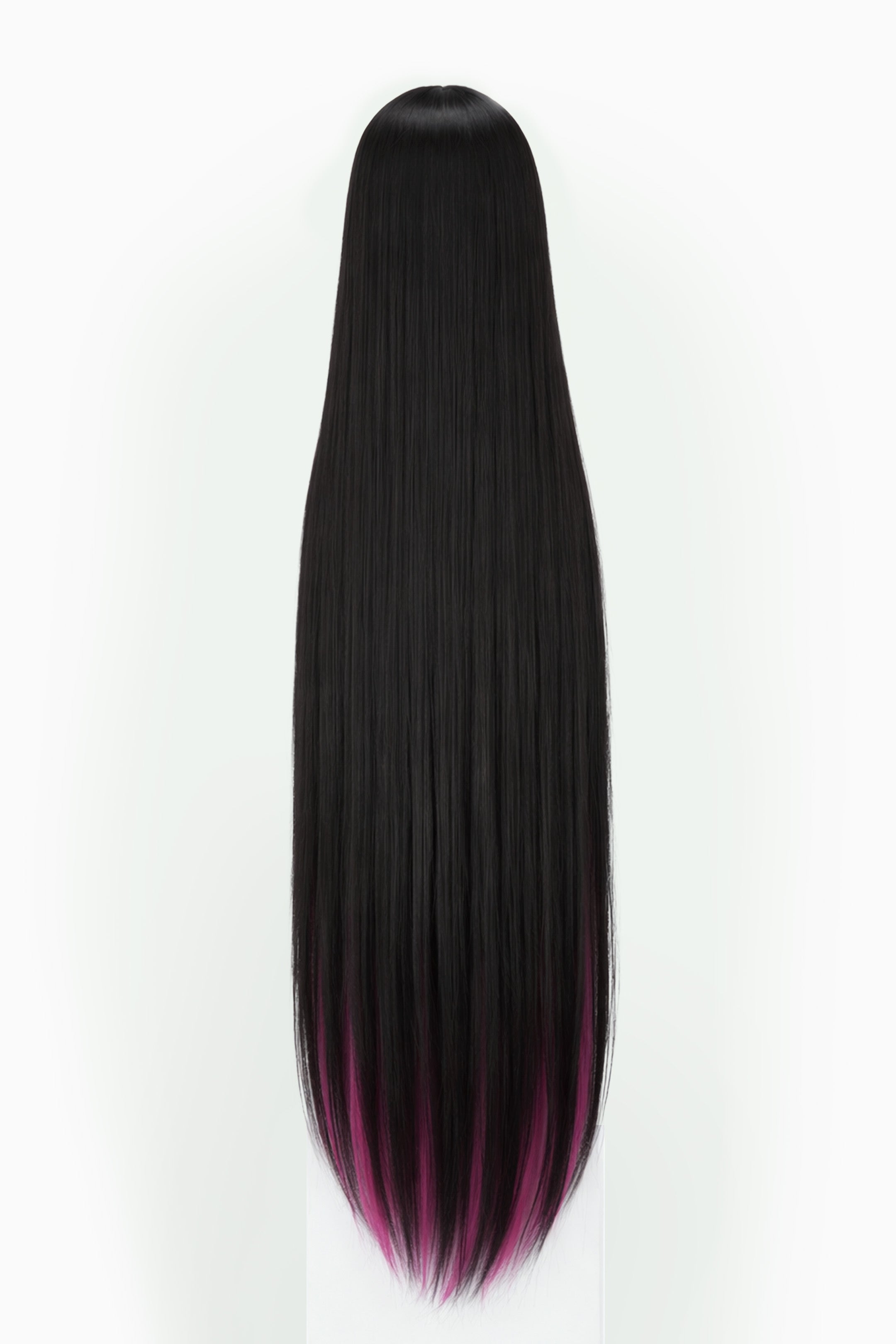 PERRUQUE NOIRE AVEC CHIGNON