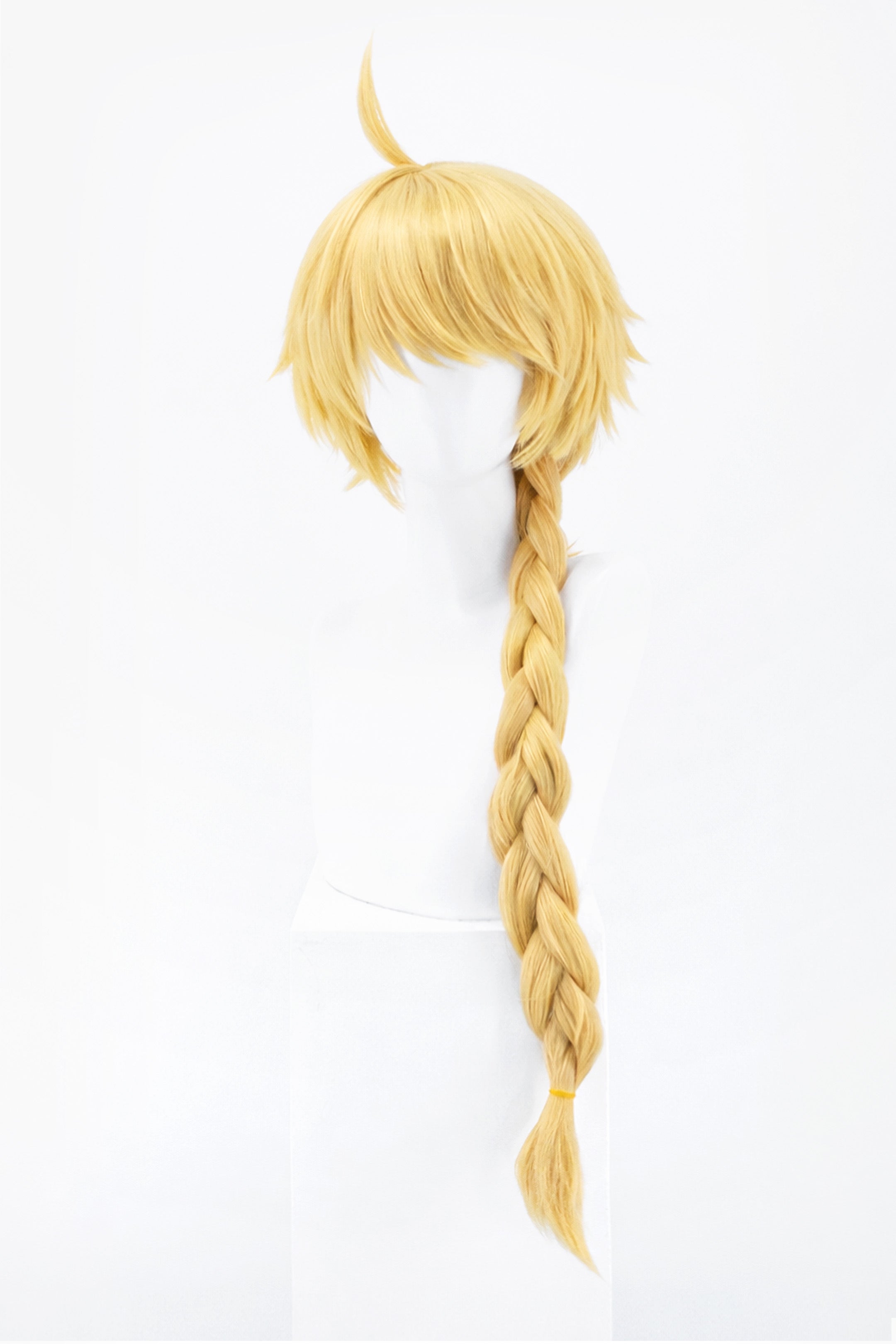 PERRUQUE BLONDE AVEC TRESSE