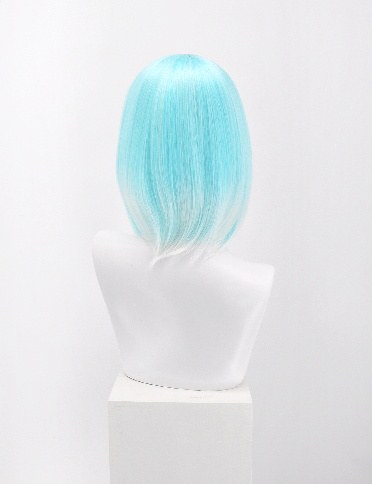 BOB WIG - AQUA/WHITE