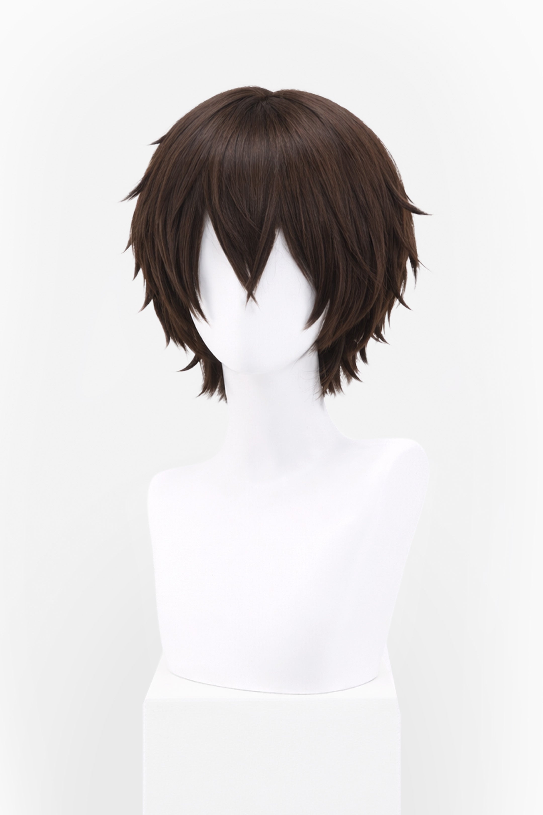 SHORT BROWN WIG