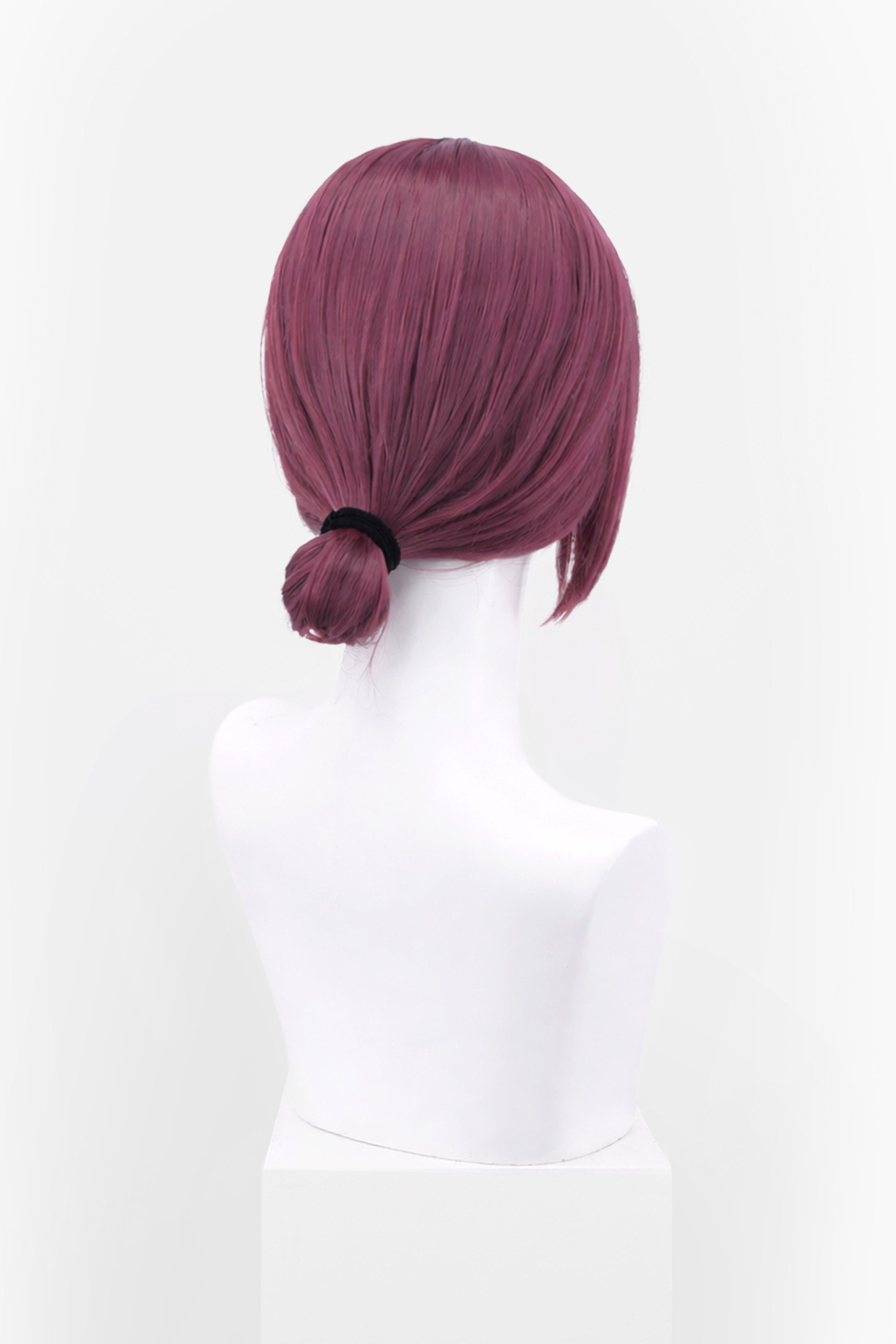 PERRUQUE VIOLET AVEC CHIGNON