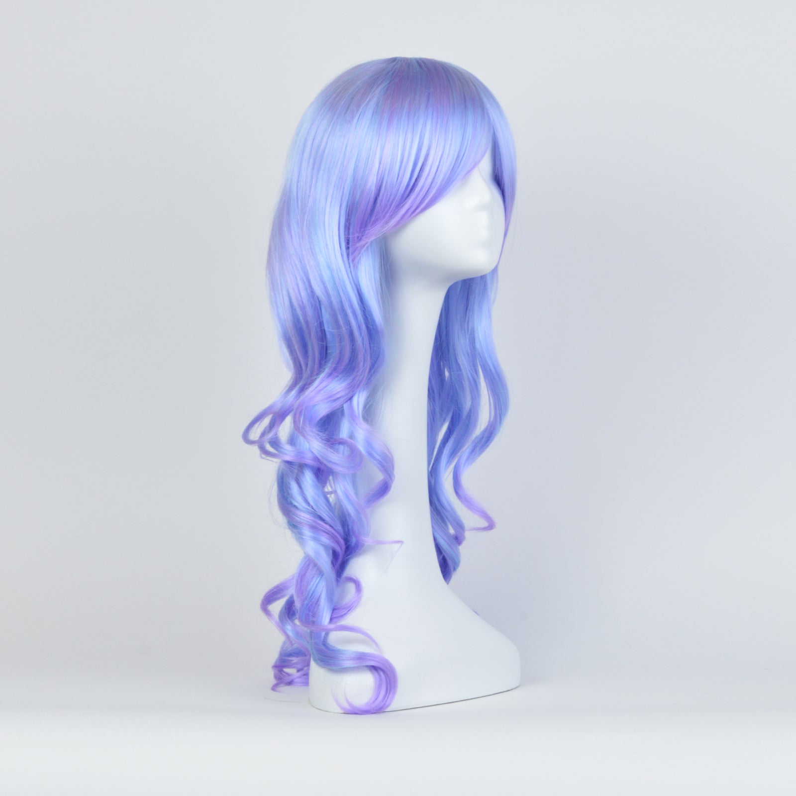 WAVY WIG - AQUA/LILAC