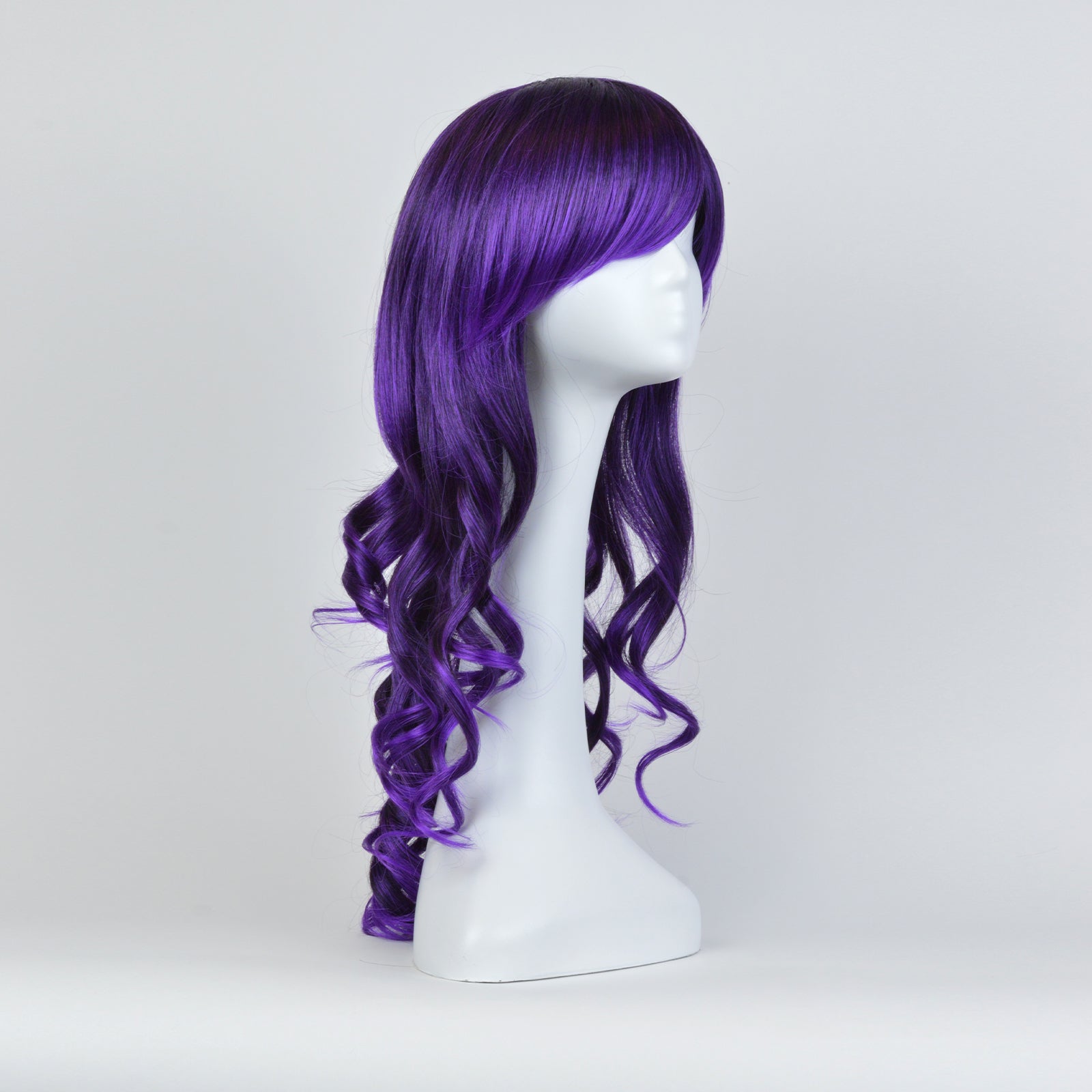 WAVY WIG - BLACK/PURPLE