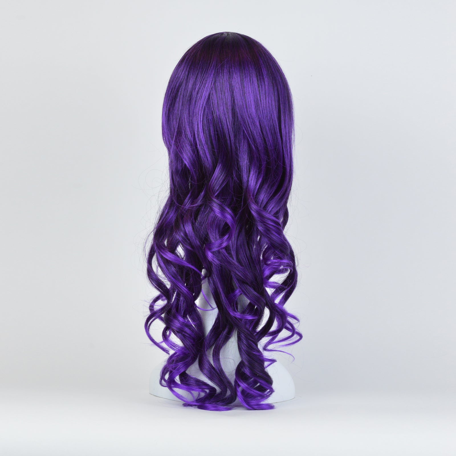 WAVY WIG - BLACK/PURPLE