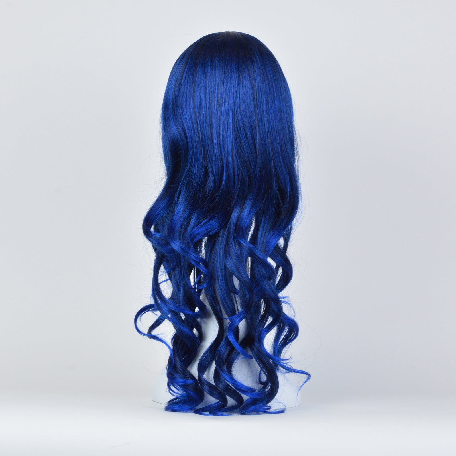 WAVY WIG - BLACK/ROYAL BLUE