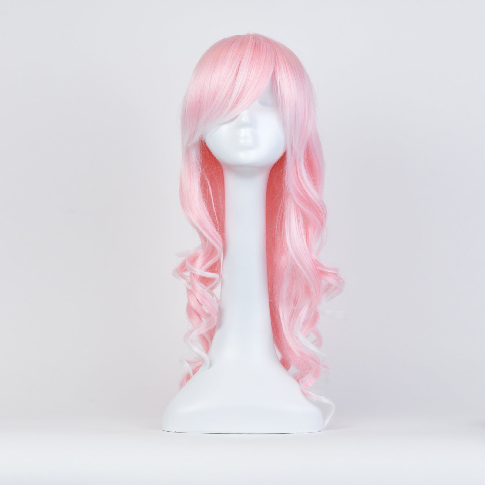 WAVY WIG - PEACH/WHITE