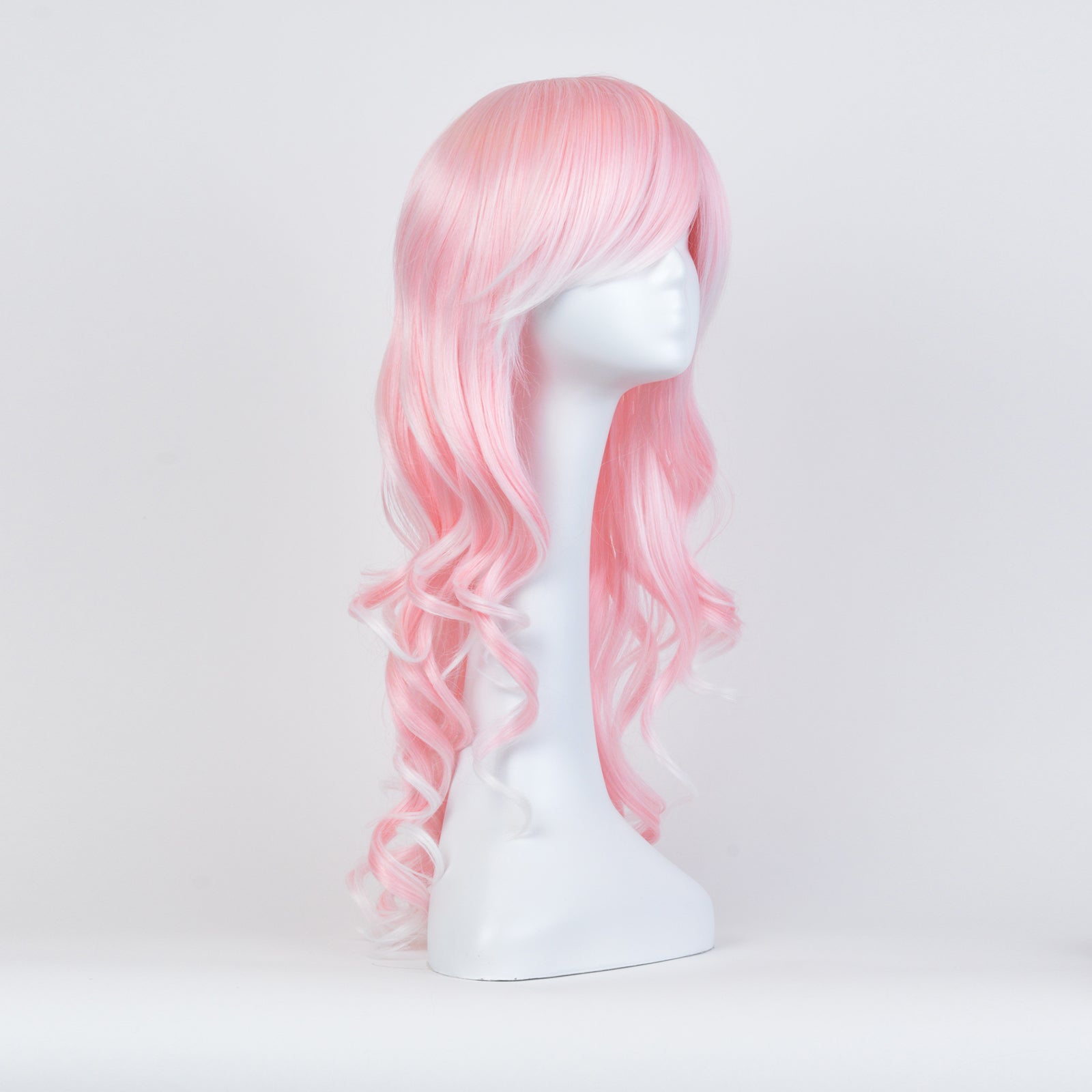 WAVY WIG - PEACH/WHITE